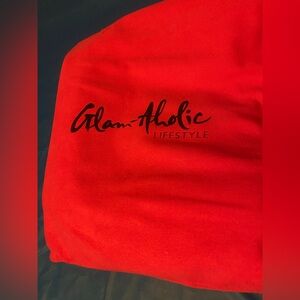 Glam-Aholic Lifestyle Red Tote Bag